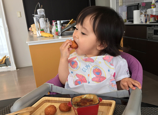 ベビーつかみ食べ