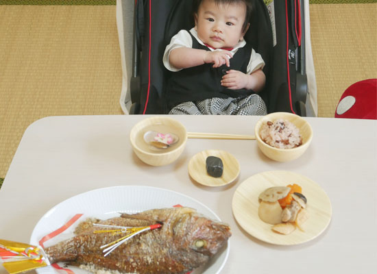 M.H様お食い初め6