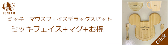 ミッキーマウスフェイスデラックスセット名入れあり