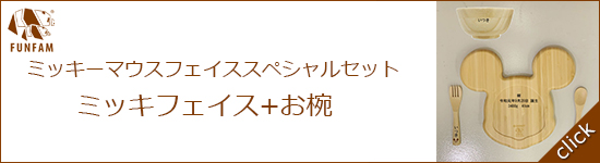ミッキーマウスフェイススペシャルセット