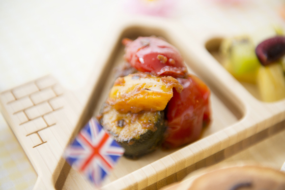 ハウスセット料理盛付け